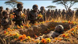 Prehistoric Survival Story | Death of an Elder Hominid — A Massive Ritual Formation Begins