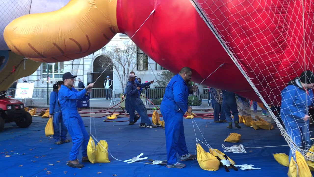 Macy's Balloon Inflation 2017 YouTube