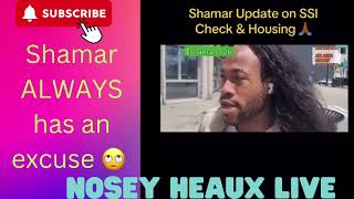 Shamar gives update on choosing to be lazy poor and without an iPhone