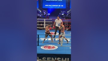 SENSHI 29: +95 kg Marius Munteanu (Romania) vs Eduard Aleksanyan (Bulgaria) | KWU Full Contact Rules