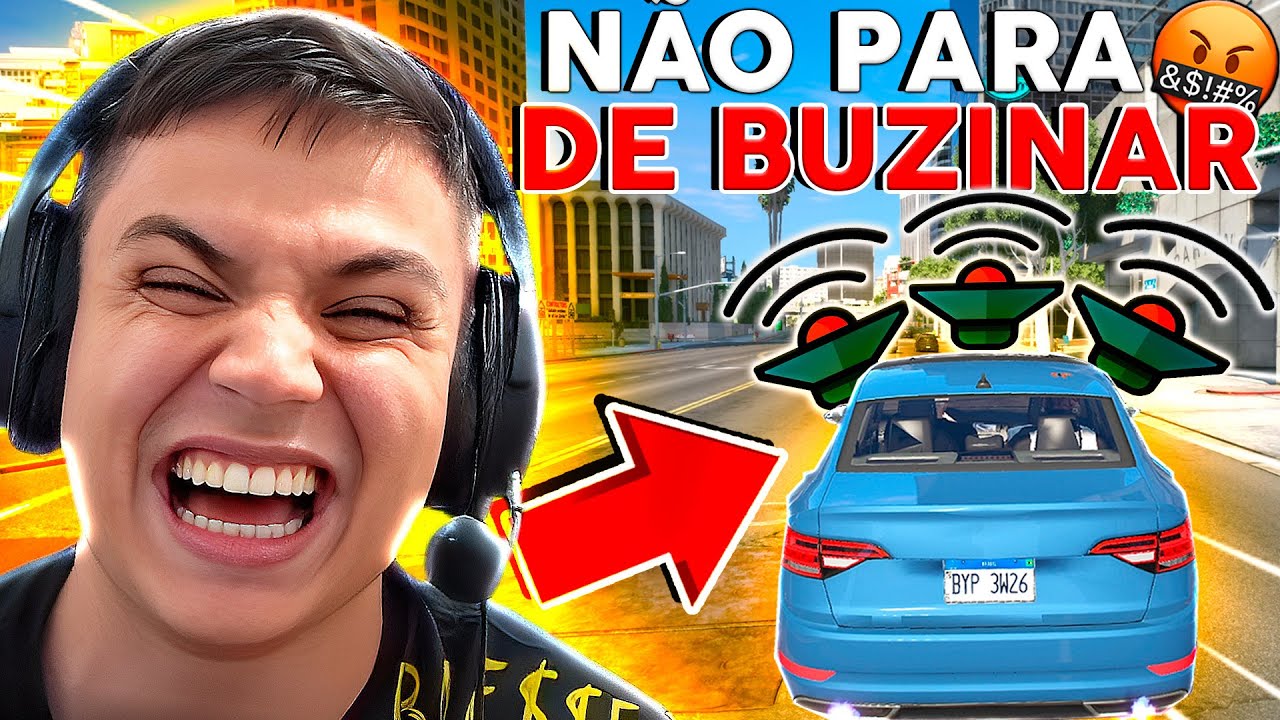 VIREI ADM e SABOTEI O CARRO das PESSOAS no GTA RP 😂 (Paulinho o LOKO)