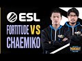 WC3 - ESL Open Cup Asia #87 - Grand Final: [HU] Chaemiko vs. Fortitude [HU]