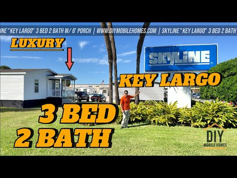 CHAMPION HOMES SKYLINE DOUBLE WIDE MANUFACTURED  HOME TOUR - THE KEY LARGO / TORTUGA '(2026)