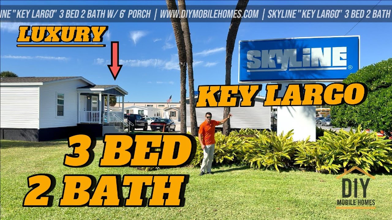 CHAMPION HOMES SKYLINE DOUBLE WIDE MANUFACTURED  HOME TOUR - THE KEY LARGO / TORTUGA '(2026)
