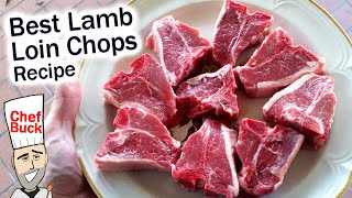 Best Lamb Loin Chops in a Skillet