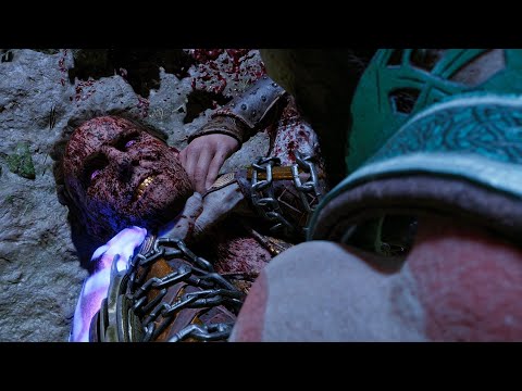 Heimdall death scene - God of War Ragnarok 