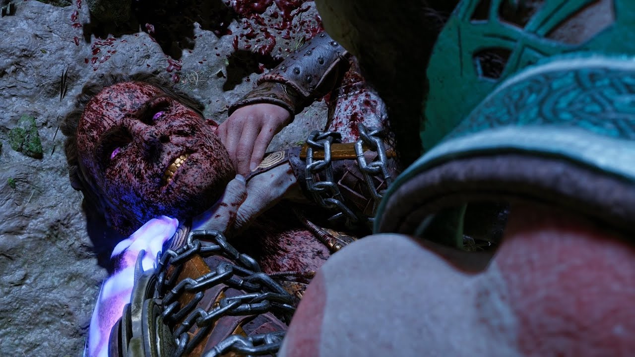 Heimdall death scene - God of War Ragnarok 