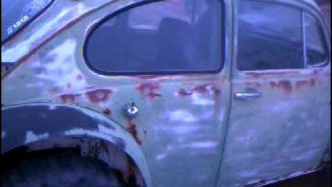 1967 vw baja bug project