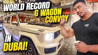 WORLD RECORD G WAGON CONVOY IN DUBAI!