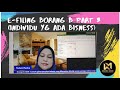 E Filing Borang B:Contoh Akaun (bisness yg menjalankan perniagaan di rumah) bagi tujuan PERCUKAIAN