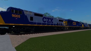 CSX 90 Leads CSX Local Manifest Train Beautiful NF K5LA 