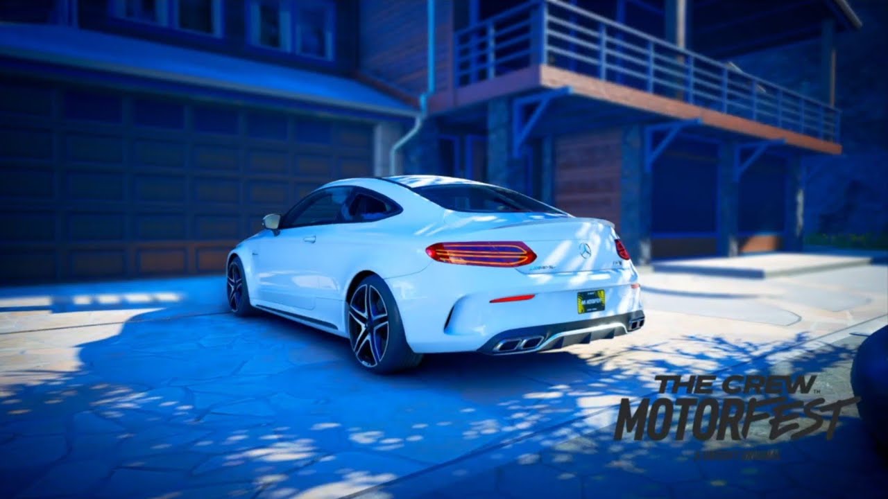 Mercedes AMG c 63 coupe in the crew motorfest #video #thecrewmotorfest 