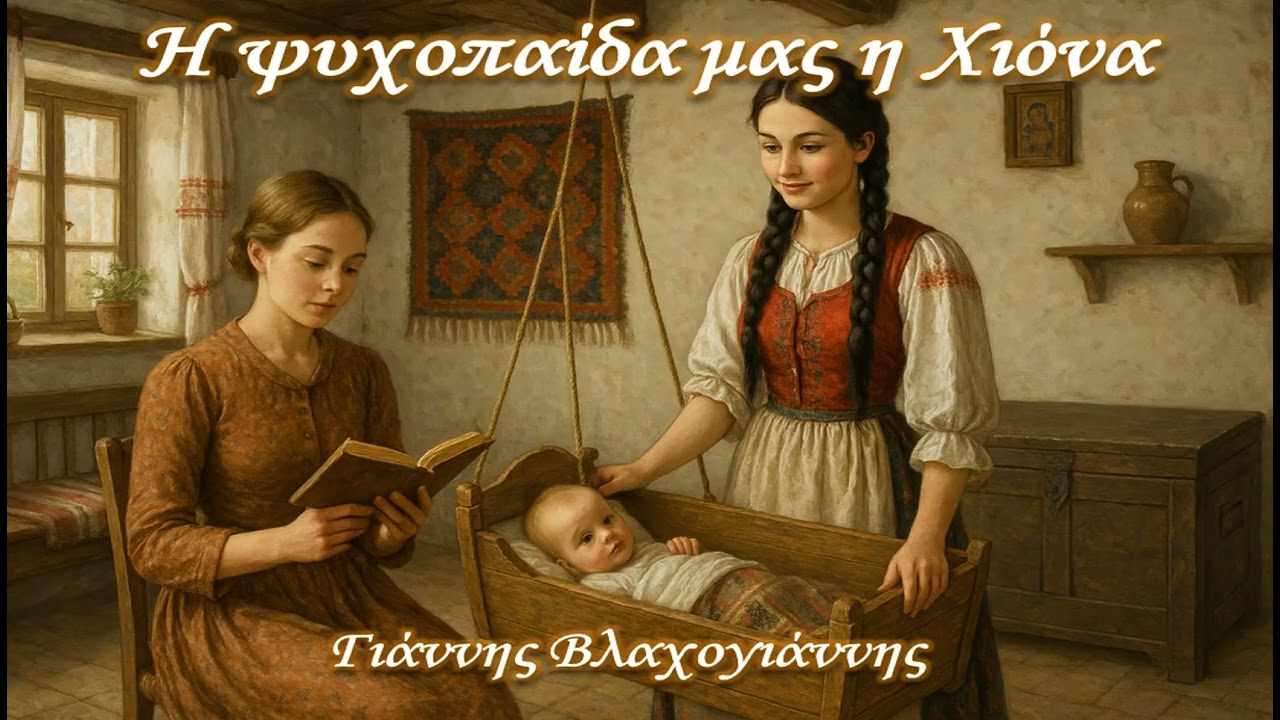 Η ΨΥΧΟΠΑΙΔΑ ΜΑΣ Η ΧΙΟΝΑ-ΓΙΑΝΝΗΣ ΒΛΑΧΟΓΙΑΝΝΗΣ-Διήγημα-ΕΛΛΗΝΙΚΗ ΛΟΓΟΤΕΧΝΙΑ-Logos me tempo