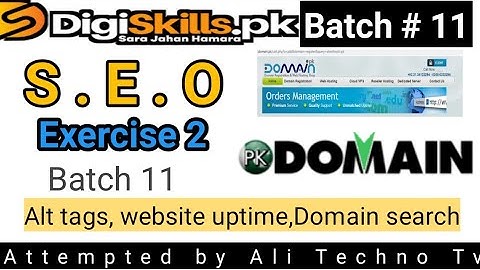 Digiskills SEO Exercise 2 Batch 11 Solution | SEO exercise 2 batch 11 2021