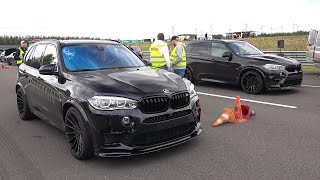 Hamann BMW X5 M F85 vs BMW X5 M F85 with Akrapovic Exhaust