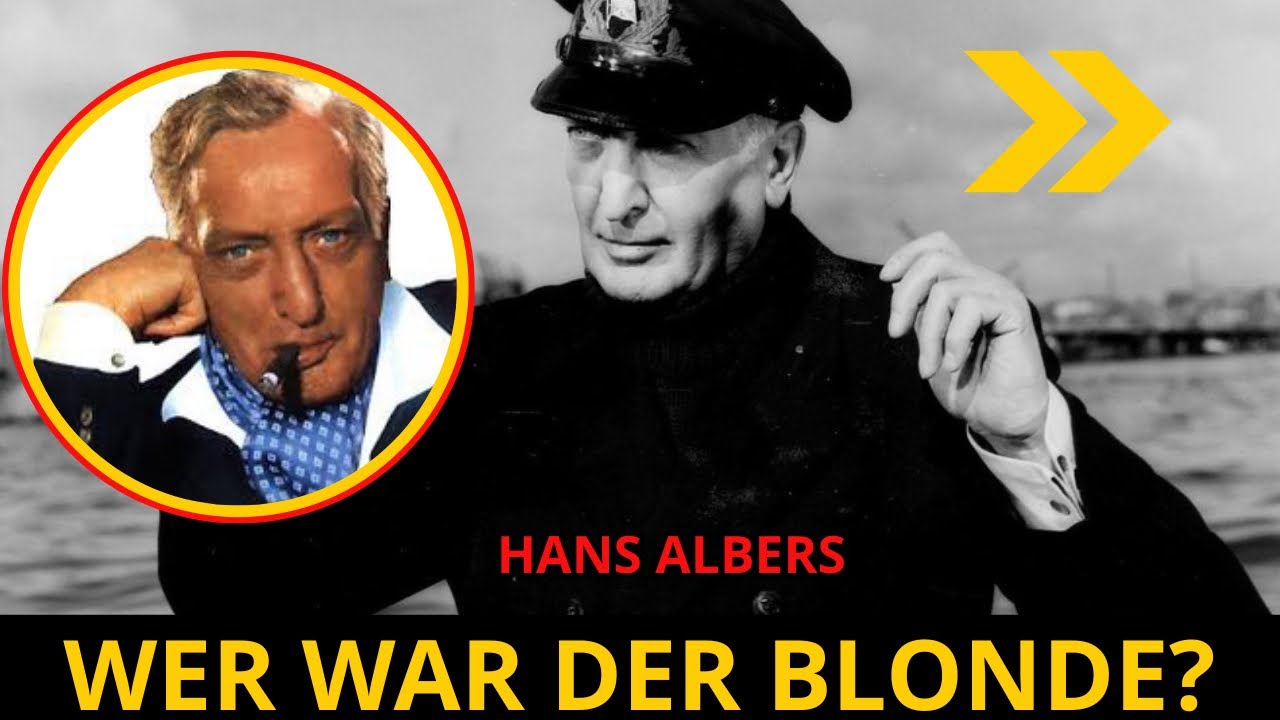 Die dunkle Wahrheit hinter dem Ruhm von Hans Albers