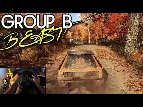 Lancia Delta S4 Group B | Dirt Rally 2.0 | USA | Steering Wheel Gameplay