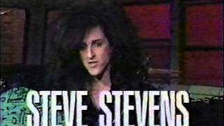 Vintage MTV Hard 60 Promos Warrant Tesla Dangerous Toys Interview Steve Stevens Badlands 1989