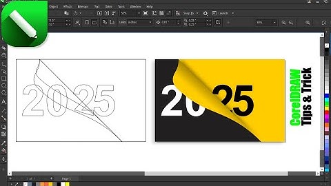"2025 Page Curl Effect in CorelDRAW – Graphic Designers Can’t Ignore This Simple Trick!"