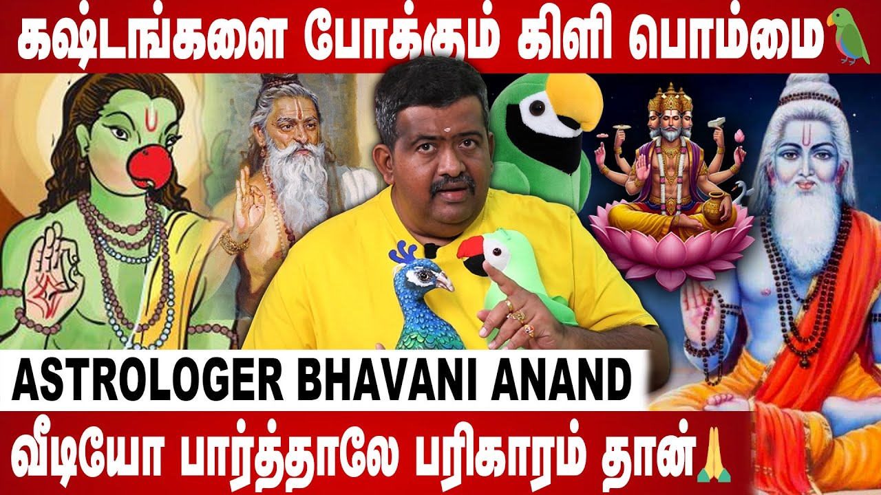 மனதார வேண்டுங்கள்… சுகபிரம்மமகரிஷி நேரில் வருவார்.. | Astrologer Bhavani Anand | #parrot