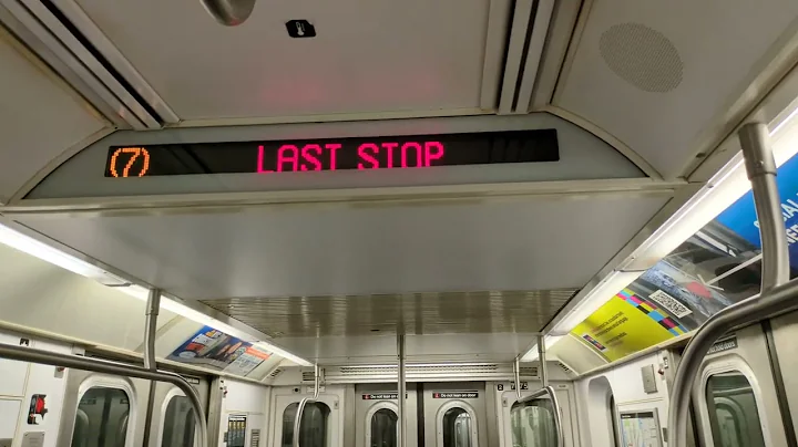 NYC Subway: New Q90 Transfer Announcement at Flushing Main St on the 7 Line