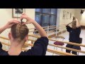 How do royal ballet school students do their hair