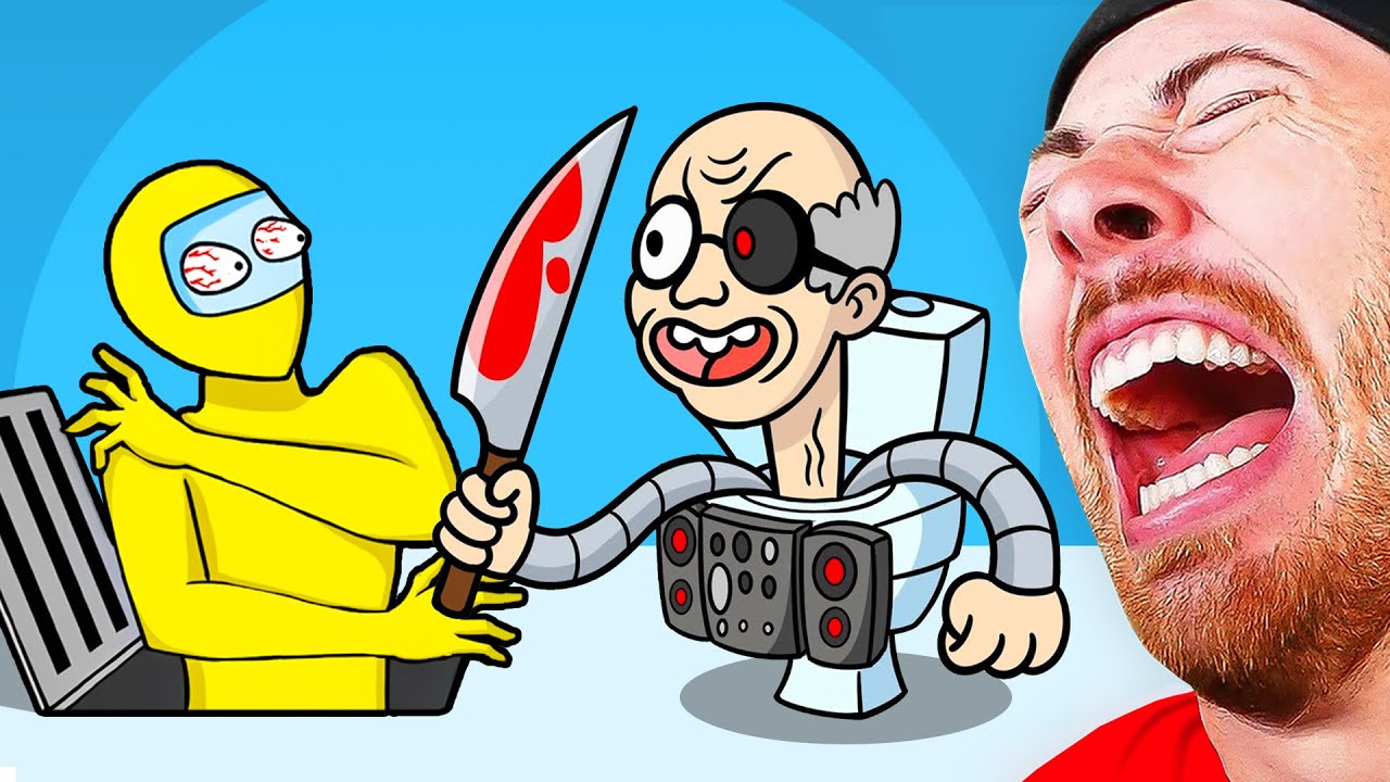 FUNNY AMONG US ANIMATIONS! Skibidi Toilet Funny Videos