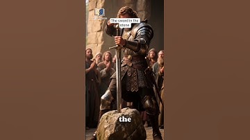 The sword in the stone! 🤯🤯