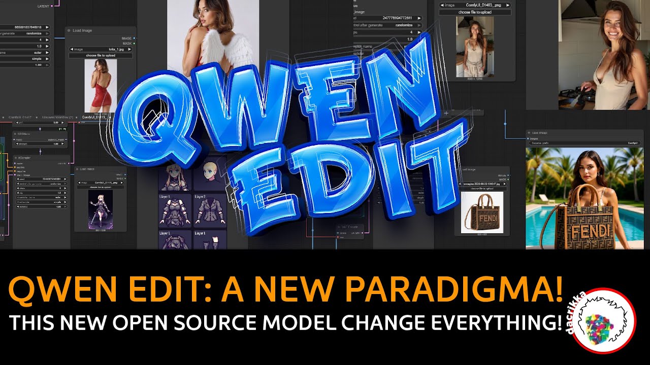 Qwen edit: new multimodal model. A new paradigma!