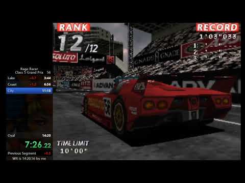 Rage Racer TEMPETE GP Class5 speedrun 14u002716u002266