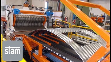 ROLLFORMING LINE FOR SILOS SIDE PANELS