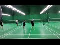 Wenbc 2023 internal badminton match