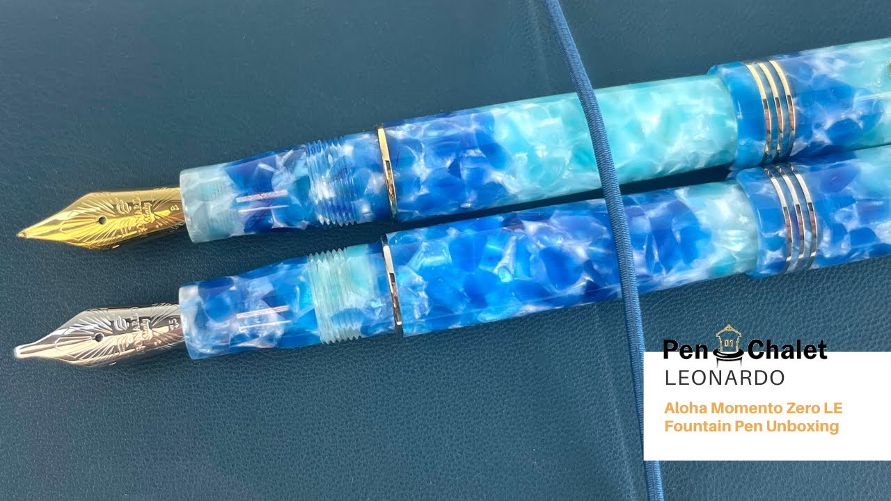 Leonardo Aloha Momento Zero Limited Edition Fountain Pens