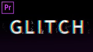 How to GLITCH EFFECT your text! Premiere pro tutorial | No plugin (2020)