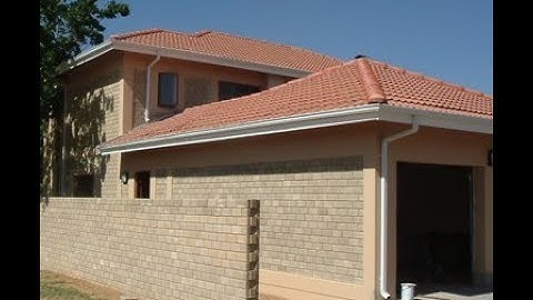 Save Mortar & Plaster # Load Bearing Structure #Construction with Hydraform Interlocking Blocks