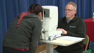 Some Milwaukee students received free vision screenings