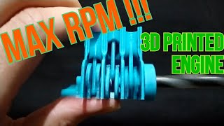 3D Printed Engine Benchmark - Print in Place - Clay 1 3D Printer