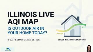 Illinois Live AQI Map: Is Outdoor Air in Your Home Today? | Air Quality Index Now