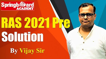 RAS Pre 2021 Paper Discussion