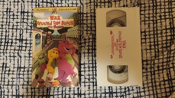 Closing To Walk Around The Block With Barney 1999 VHS