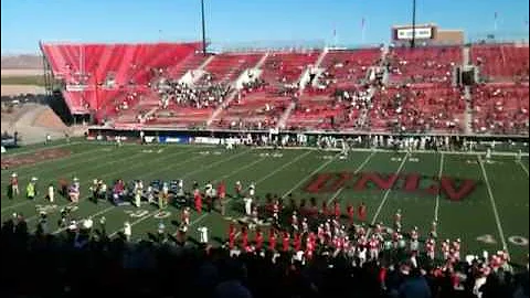 UNLV Runnin' Rebels Take the field!