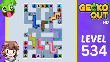 Gecko Out Level 534 Solution Walkthrough