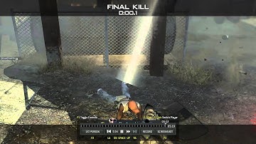 call of duty modern warfare 3 grenade kill funny hd 1080p
