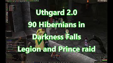 Uthgard 2.0: Darkness Falls raid with 90 Hibernians for Legion, worm and Princes