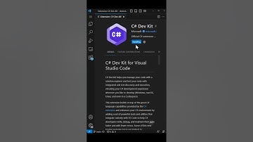 Use C# in VS Code!
