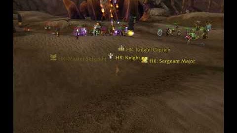 PvP in Silithus. Endless Corporation vs Nightshade. operation Desert Storm. (Sunstrider EU, 2006)