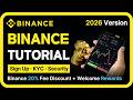 Binance Account Create Tutorial 2026 (Step-by-Step)