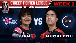 Xian (Dee Jay) vs. NuckleDu (Guile) - Bo5 - Street Fighter League Pro-US 2023 Week 2