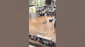Flood In Addis Ababa The Capital City Of Ethiopia Around Gurd Shola Tele Area 