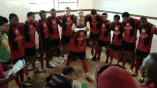 América Concentração No Vestiario